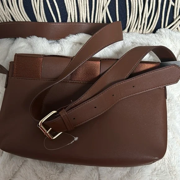 NWT Chinese Laundry Brown shoulder/crossbody bag - Picture 8 of 10